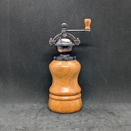 Antique copper pepper grinder