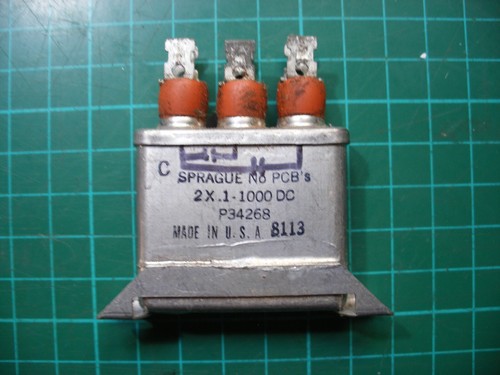 Vintage sprague capacitor - vintage,