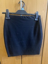 Misguided Black Body con Skirt