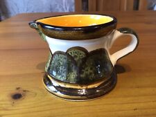 Super Little Retro Hand Painted SMF Schramberg Pottery ' SYLT ' Creamer Milk Jug