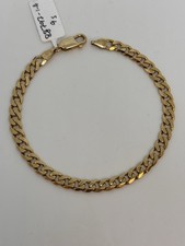 9ct Solid Gold Curb Bracelet