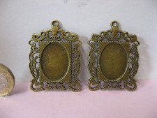 Dolls house 1/12 Pair of metal