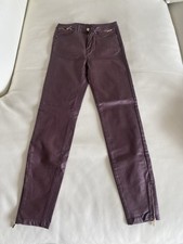 Zara 34 6 Xs Coated leather