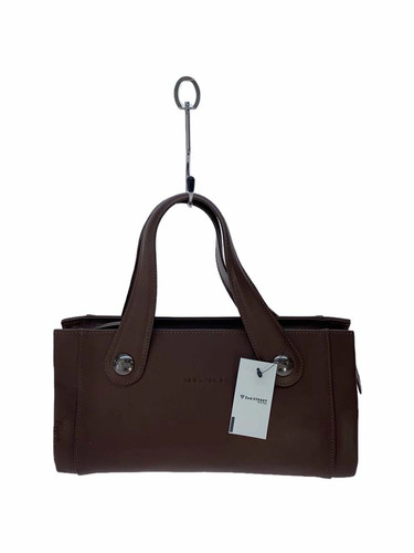Longchamp handbag leather brw - longchamp,