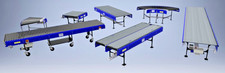 Powered Roller Conveyor System – On Castors – Plug & Play