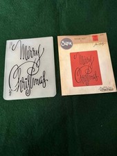 Sizzix Tim holtz Merry