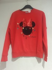 RED DISNEY CHRISTMAS JUMPER