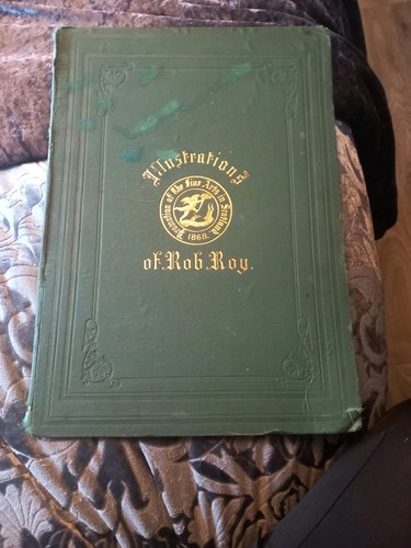Illustrated book rob roy - of,