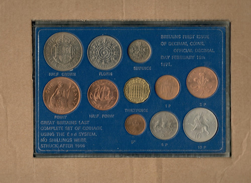 Collectors coin set - -, britains