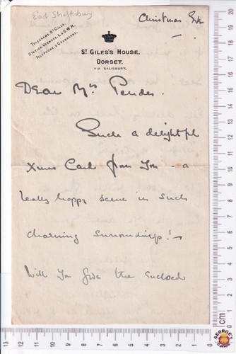 9th earl shaftesbury - 9th, of