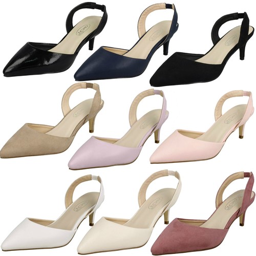 Ladies spot kitten heel - ladies,