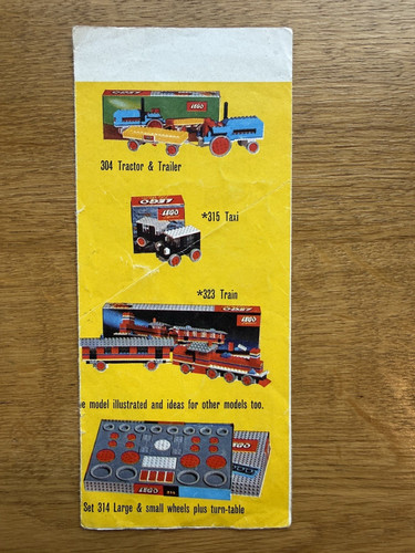Lego vintage pamphlet 1960 - pamphlet, 1960’s