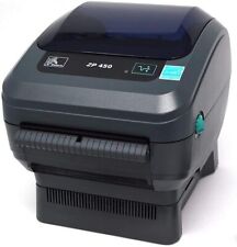 Zebra ZP450 USB Serial 203dpi Desktop Thermal Label Thermal Printer With PSU