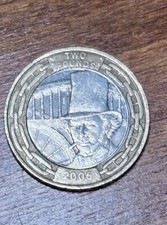 Abraham Lincoln 2 Pound Coin -