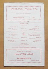 HAMILTON ACADEMICALS v