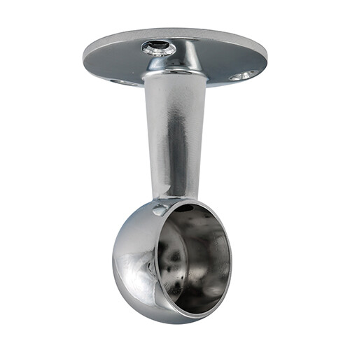 Timco end bracket round tube - end,