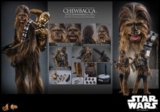 Pre-order Hot Toys MMS766 1/6 Star Wars Chewbacca with Disassembled C-3PO Figure