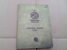 MG TD MGTD AKD834 Service