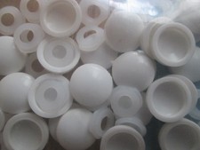25 x Plastic Dome Screw Caps