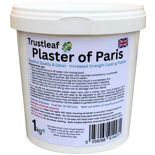 1kg tub plaster paris - plaster,