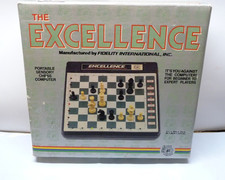 Fidelity International The Excellence Chess Set Sensory Computer Model 6080