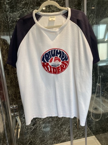 Retro triumph shirt white - triumph, t-shirt