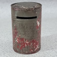 Vintage Tin Plate Post Box