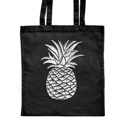 Pineapple shopping tote - tote, bag