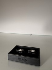 Hugo Boss Men's Silver Bar