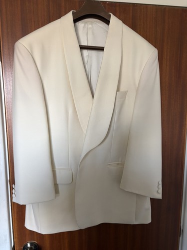 White dinner jacket - dinner, single