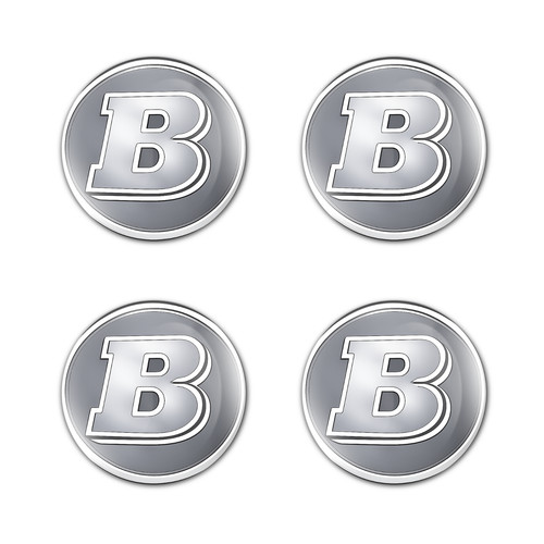 Brabus logo stickers set - logo,