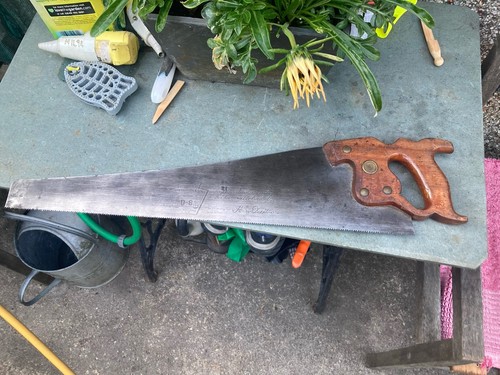 Henry disston antique hand - disston,