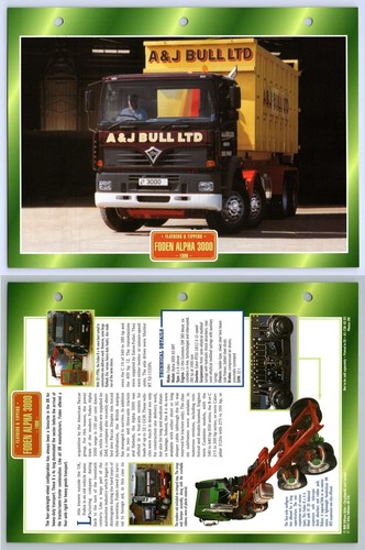 Foden alpha 3000 1999 - foden,