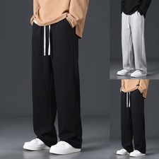 Men wide leg - leg, sweatpants