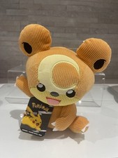 Official Pokemon 8" Corduroy Teddiursa Plush Soft Cuddly Toy Plushie Jazwares