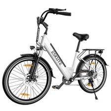 26" Commuter City Bike Bicycle 250W 36V 10.4AH + Rack, next day shipping-C100R