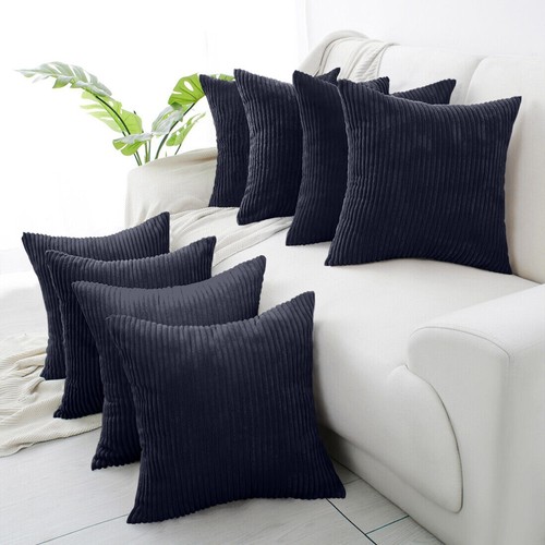 Velvet cushions filled pack - filled, of