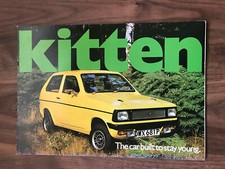 Reliant Kitten Car Brochure &