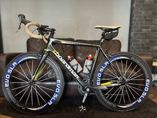 CBoardman road comp racing bike Carbon Frame, novatec  Evo Carbon Fiber Wheels