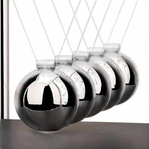 Newton cradle balance - cradle, balls