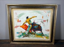Mid Century Oil on Canvas