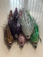 25cm Hand tied pike flies