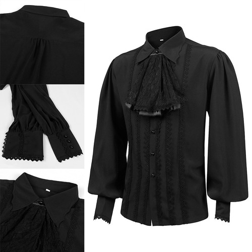 Elegant gothic mens pirate - gothic,