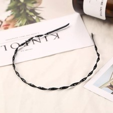 Black Metal Sports Hairband