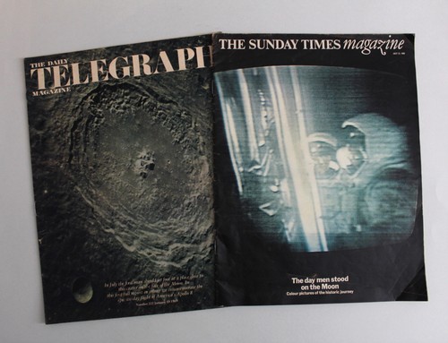 Vintage moon landing - vintage,