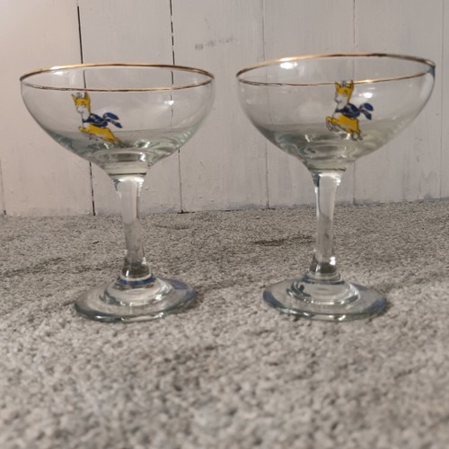 Two vintage 1950s babycham - two,