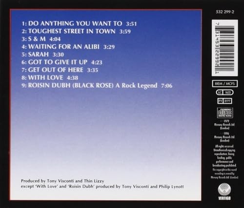 Thin lizzy black - thin,