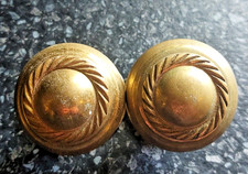 Pair of,  Vintage Brass