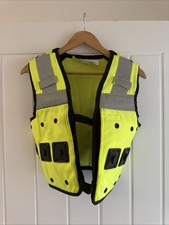 Ex Police Security Hi Vis Viz Reflective Vest