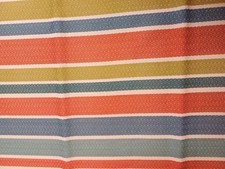 Deckchair striped fabric red - striped,